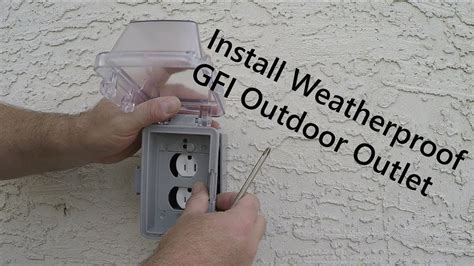 How to Install an Exterior Outlet Box in Stucco